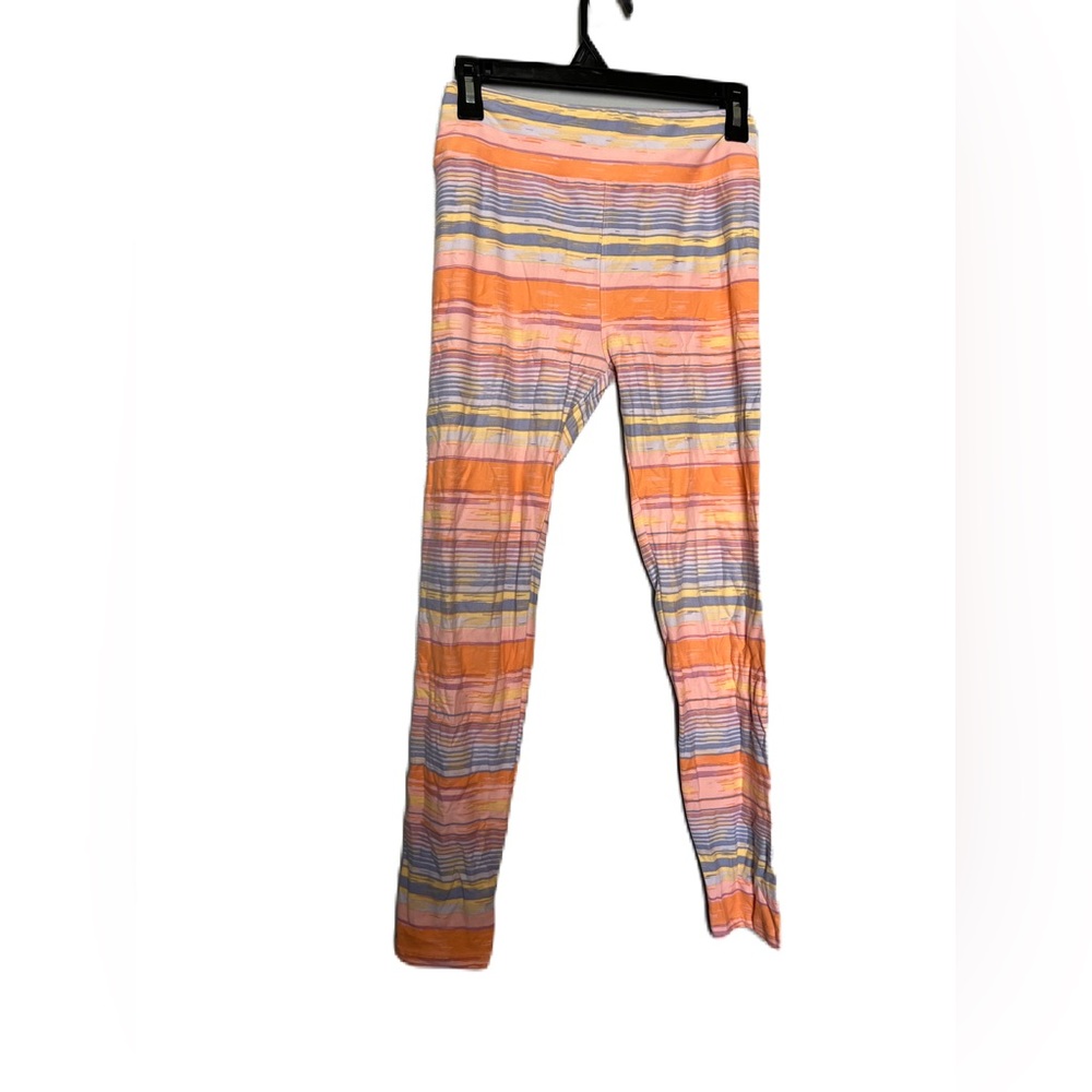 Lularoe One Size‎ Leggings pastel stripes